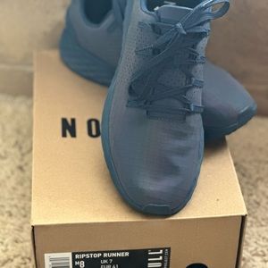 EUC NoBull Blue Opal Iridescent Ripstop Runners size 9.5 Women’s.Sold out online